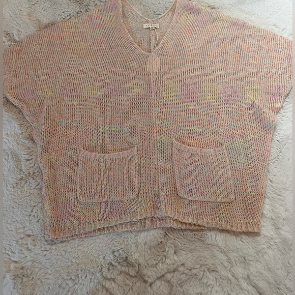 Promesa sheer knit deep V-Neck sweater - Picture 8 of 8